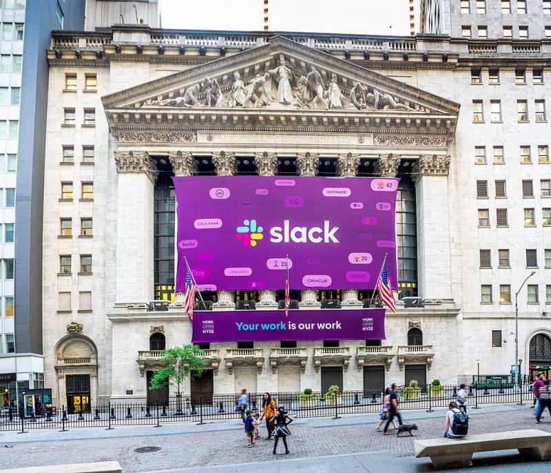 slack ticker in london exchange rate and price