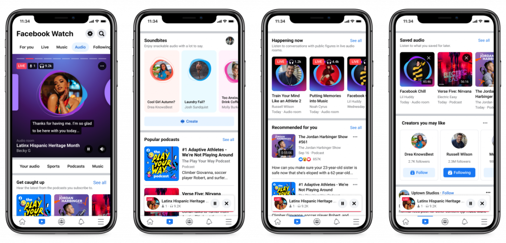 Facebook Audio Hub
