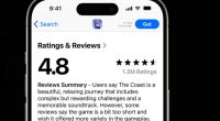 Apple AI based app review summaries