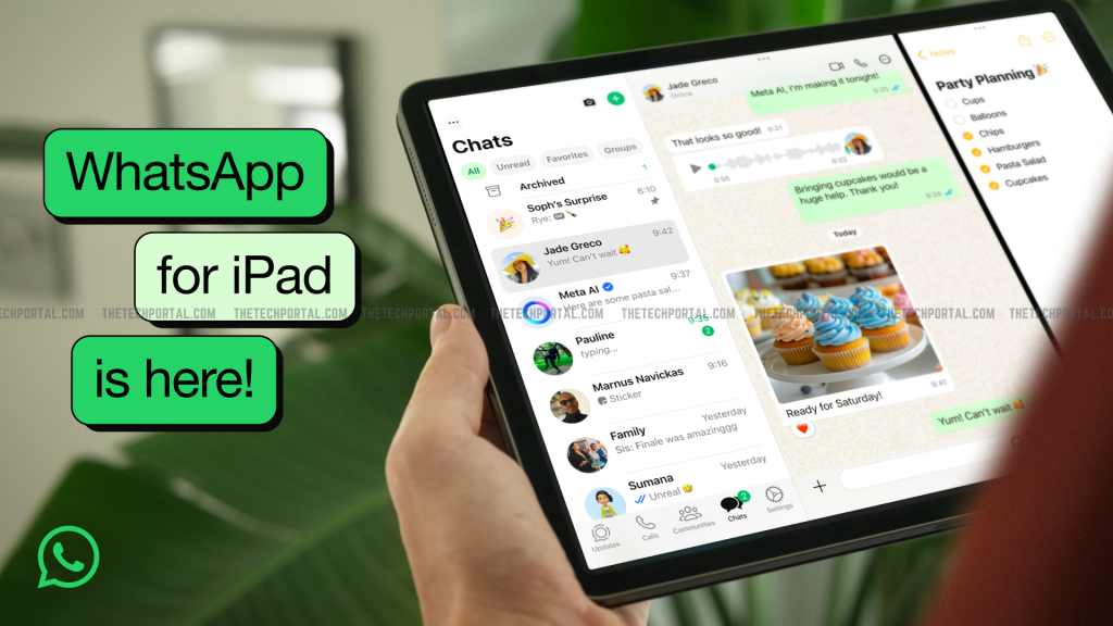 WhatsApp iPad app finally arrives