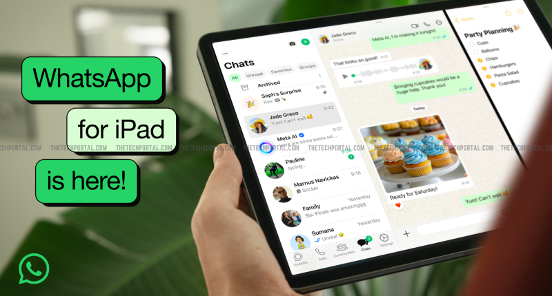 WhatsApp iPad app finally arrives