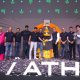 Ather Energy management team at the company's NSE listing in India