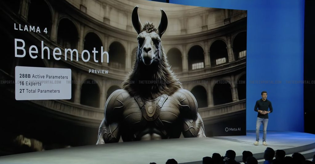 Llama 4 Behemoth at LlamaCon 2025