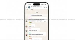 whatsapp ai summaries with meta ai