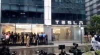 Tesla's first India experience centre, in Mumbai's BKC