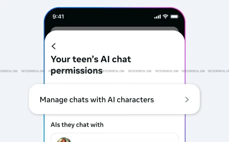 meta ai parental controls