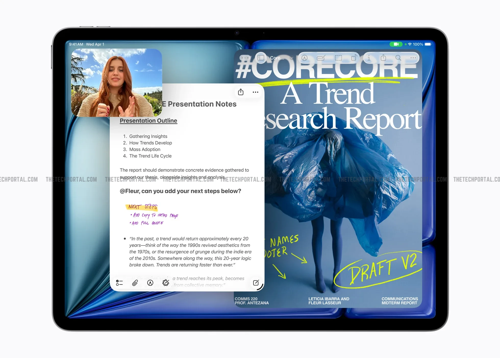 Apple unveils iPad Air with M4 chip, price unchanged at $599 for base model