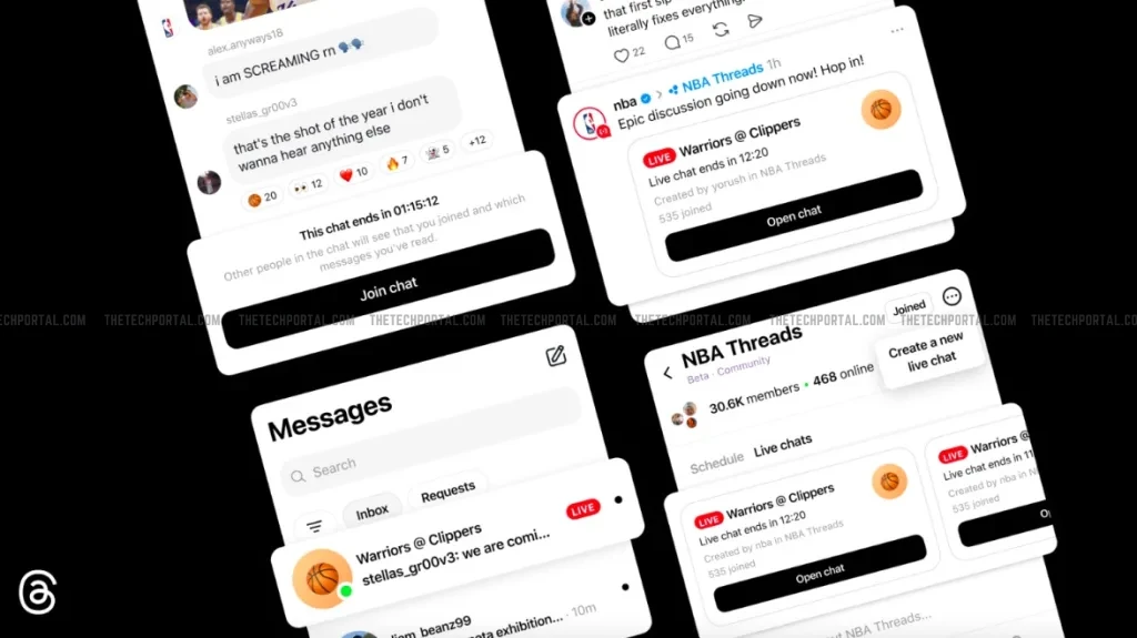 Meta rolls out ‘Live Chats’ feature on Threads amid growing competition with X